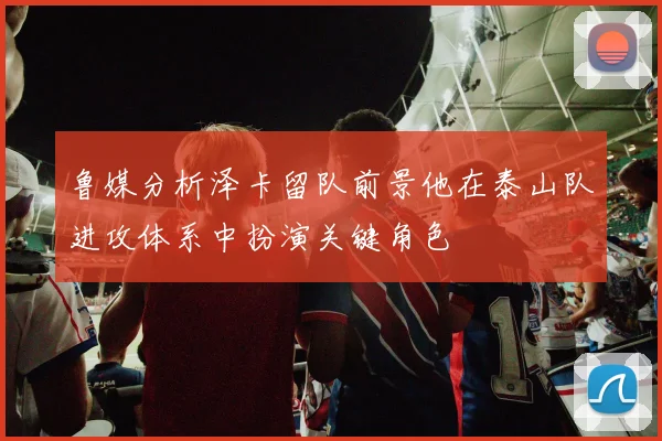 鲁媒分析泽卡留队前景他在泰山队进攻体系中扮演关键角色
