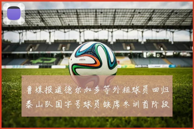 鲁媒报道德尔加多等外租球员回归泰山队国字号球员缺席冬训首阶段